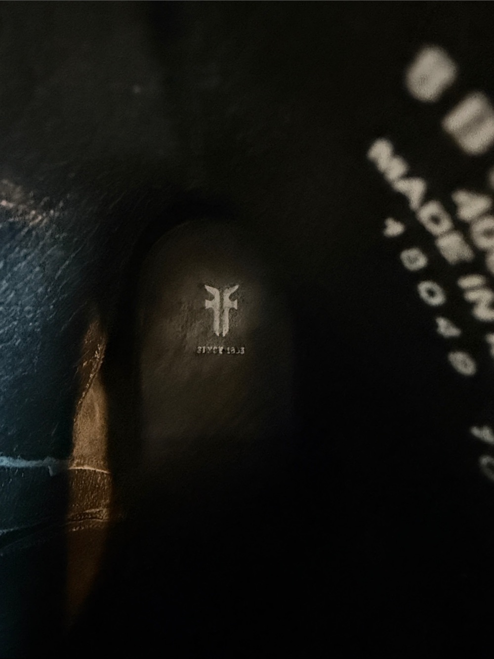 Frye Black Leather Ankle Booties - Picture 8 of 9
